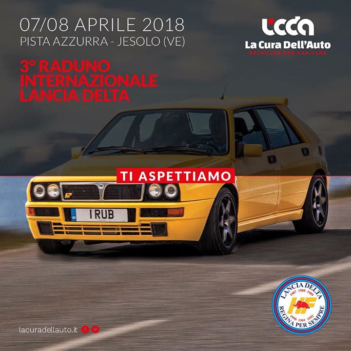 07/08 Aprile lo staff di Mr Detailer sarà presente al terzo raduno Lancia Delta,…